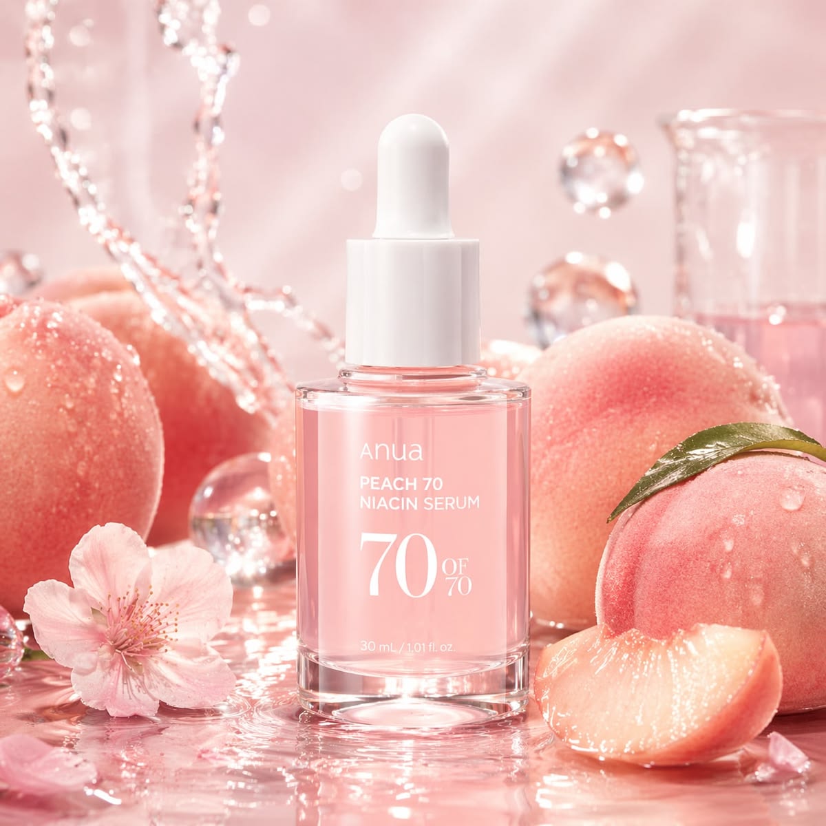 Anua Peach 70% Niacinamide Serum (30ml)