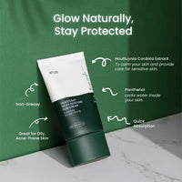 Anua Heartleaf Silky Moisture Sun Cream SPF 50+ PA++++ (50ml)