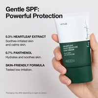Anua Heartleaf Silky Moisture Sun Cream SPF 50+ PA++++ (50ml)