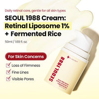 K-SECRET SEOUL 1988 Cream: Retinal Liposome 1% + Fermented Rice
