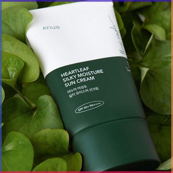 Anua Heartleaf Silky Moisture Sun Cream SPF 50+ PA++++ (50ml)